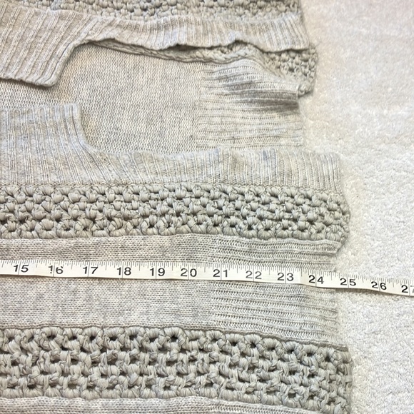 Sundance ribbon crochet open front cardigan - Picture 9 of 9